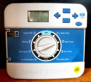 lot 140 image: Hunter 12 Fixed Station Pro-C Sprinkler Controller