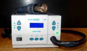 lot 145 image: BIG $ ITEM - Quick 861DE - Hot Air Station (1300 Watt)
