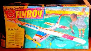 lot 143 image: Super Rare Cox 90440 Flyboy RC Airplane In Original Box $$$