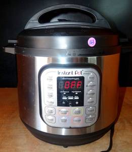 lot 163 image: INSTANT POT IP-DUO80 V2 7-IN-1 MULTI-USE PROGRAMMABLE PRESSURE COOKER - TESTEDWORKS