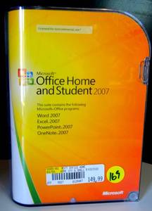 lot 169 image: MICROSOFT OFFICE HOME & STUDENT 2007 EDITION