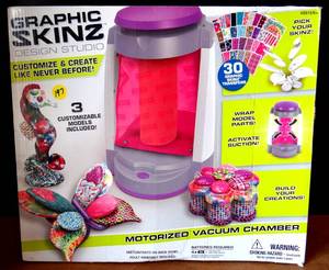 lot 197 image: Graphic Skinz Motorized Vacuum Chamber Set Pink