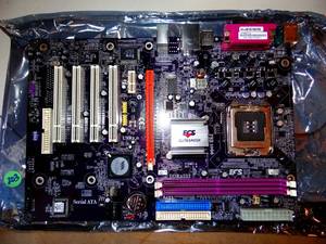 lot 203 image: ECS FSB 1066 MOTHERBOARD FOR MAC