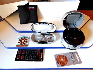 lot 206 image: REXTON 0123 HEARING AID DEVICE & BATTERIES $$$
