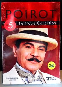 lot 212 image: NEWSEALED Agatha Christies Poirot The Movie Collection, Set 5 $$