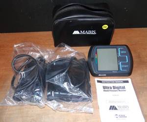 lot 230 image: NABIS 04-596-008 Blood Pressure Monitor w 2 Cuffs