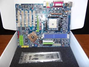 lot 234 image: BIG $ ITEM -  GA-K8NSPRO Gigabyte GA-K8NS Desktop Motherboard NVIDIA Nforce3 250Gb