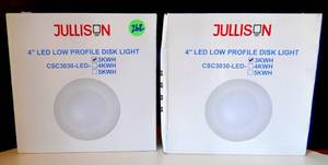 lot 262 image: LULLISON LED 3KWH 4 inch PROFILE DESK LIGHT - LOT OF 2 NEW