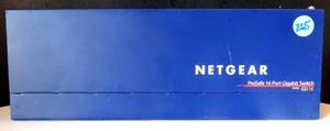 lot 265 image: Netgear GS116 v2 ProSafe 16-Port Gigabit Switch