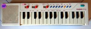 lot 269 image: Rare Vintage Casio Pt-10 Mini Electronic Recording Keyboard - WORKS