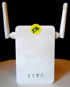 lot 276 image: NETGEAR WN3000RP V1H2 Universal Wi-Fi Range Extender with Ethernet Port