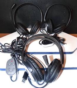 lot 281 image: Microsoft LifeChat LX-3000 Headset (3X$)