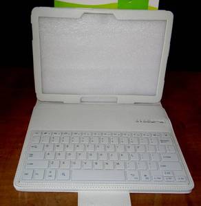 lot 306 image: NEWSTYLE SAMSUNG GALAXY TABLET COVER WITH BUILT IN KEYBOARD - NIB