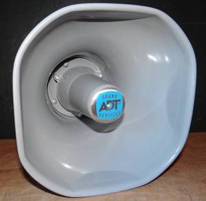 lot 307 image: ADT SOUND SERVICES LOUDSPEAKER SIREN