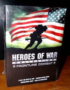 lot 312 image: HEROES OF WAR DVD  SET OF 4