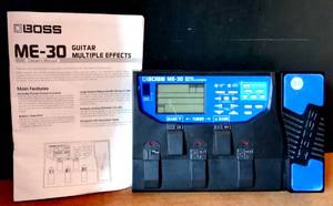 lot 317 image: Boss Me-30 - Guitar Multiple Effect Pedal wPower Supply & Manual - WORKS