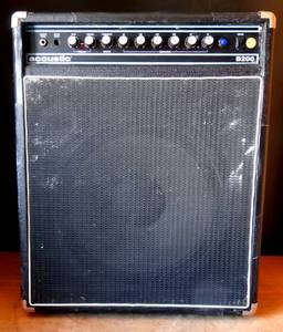 lot 355 image: ACOUSTIC B200 200W 1x15 Bass Combo Amp - POWERED ON $$$
