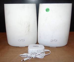 lot 371 image: NETGEAR RBS50 & RBR50 Orbi WiFi Satellite Extenders $$$
