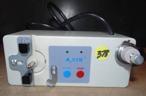 lot 378 image: Axis Stop Start Electric Automatic Bobbin Winder Bobbin Winding Sewing Machine - NEW