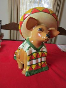 lot 106 image: CHIHUAHUA COOKIE JAR