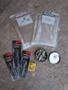 lot 335 image: VECTOR CIRCBOARDS, 16 PIN IC SOCKETS UNOPENED, BUSS FUSES