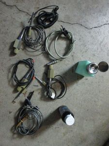 lot 339 image: MULTIPLE TEKTRONICS VOLTAGE PROBES, BOTTLE OF ROSIN FLUX