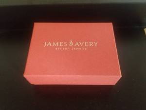 lot 51 image: James Avery Teddy Bear earrings and Teddy Bear Ring - 925 sterling silver with box