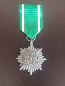 lot 84 image: WWII German decoration medal for Gallantry and Merit with swords - Eastern People,
