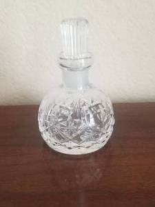 lot 27 image: Waterford crystal perfume bottle