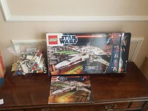lot 32 image: Lego Star Wars - X-Wing Starfighter - 9483 - was put together and disassembled