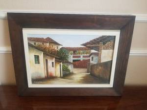 lot 48 image: Canvas transfer artwork - 15 by 20