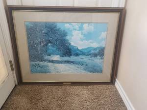 lot 88 image: Blue Skies by W.A. Slaughter - 29 by 38