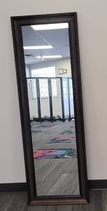 lot 112 image: WALL MIRROR IN STYLE AND COLOR SHOWN.