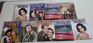 lot 128 image: LOT OF 9 VINTAGE NOSTALGIC AMERICAN MAGAZINES AS SHOWN.