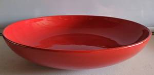 lot 138 image: LARGE SERVING BOWL IN STYLE, COLOR SHOWN.