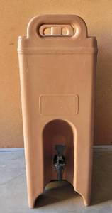 lot 165 image: CAMBRO COMMERCIAL BEVERAGE DISPENSER AS SHOWN.