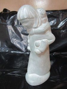 lot 48 image: ASIAN INSPIRED STATUE