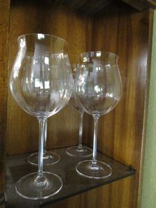 lot 154 image: CRYSTAL WINE GLASS SET&nbsp