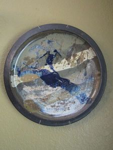 lot 177 image: HANDMADE WALL ART DECOR