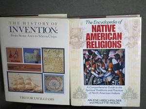 lot 191 image: THE HISTORY OF INVENTIONS & THE ENCYCLOPEDIA OF NATIVE AMERICAN RELIGIONS