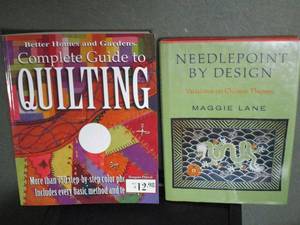 lot 196 image: COMPLETE GUIDE TO QUILTING & NEEDLEPOINT BY DESIGN