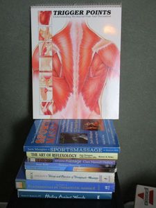 lot 197 image: BOOKS ON MASSAGE THERAPY