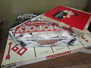 lot 249 image: BOARD GAMES- MONOPOLY, POKENO, MONOPOLY MILLIONARE