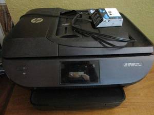 lot 255 image: HP OFFICEJET 5745 ALL IN ONE PRINTER &amp INK CARTRIDGE