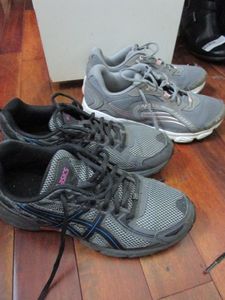 lot 288 image: WOMENS RYKA SHOES &amp WOMENS ASICS SHOES SIZE 8