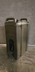lot 34 image: Cambro 500LCD 4.75 Gallon Black Insulated Beverage Dispenser