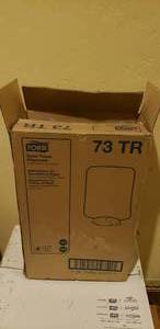 lot 128 image: Tork Hand Towel Dispenser, Model 73 TR