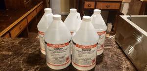 lot 150 image: Lot of 5 1-Gallon SanitizersDisinfectants