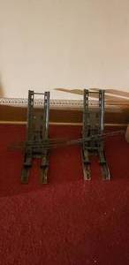 lot 196 image: Lot of 2 Wall Mounted TV Brackets