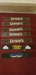 lot 200 image: Lot of Bar Mats (Dewars, Cutty Shark & Absolut)